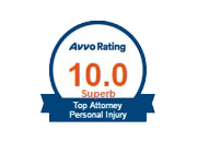 Avvo Rating Icon- 10.0 Superb Top Attorney Personal Injury