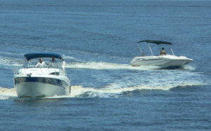 Boat in Tennessee Waterway